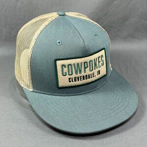 Cowpokes Indiana Snapback Hat Cap Trucker Western Farmer Patch Rodeo Cowboy Mens